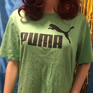 PUMA Green Shirt 🧑🏻‍🎤💚🍀🐾